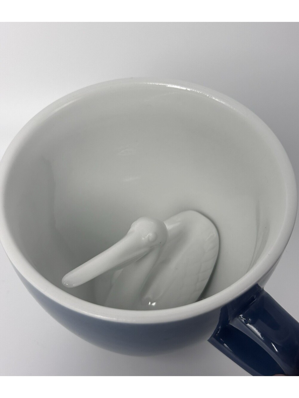 Creature Cups Pelican Coffee Tea Mug Light Blue